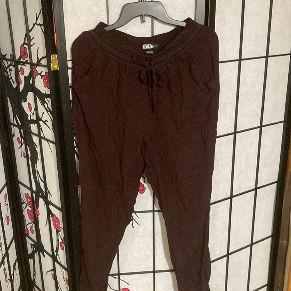 Women’s Rewash Pants With Pockets XL